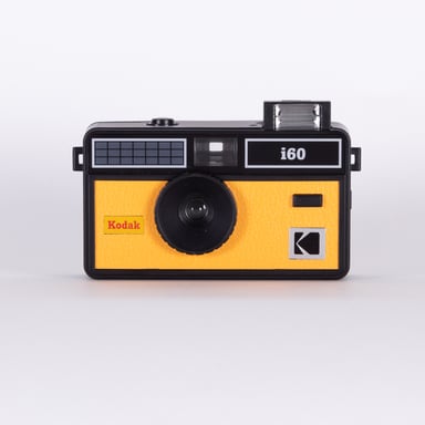 KODAK DA00258 - Pack Appareil Photo KODAK i60 et 1 pellicule 100 ISO de 36 poses, Objectif Optique 31 mm, Convient aux films ISO 200/400/800, Pour les films couleur de 35 mm - Jaune