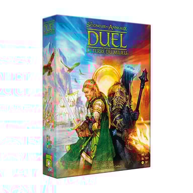 Duel pour la Terre du Milieu : Le Seigneur des Anneaux - Jeu de Société Stratégique