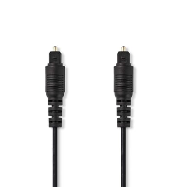 Nedis CAGB25000BK50 câble audio 5 m Toslink Noir - Neuf