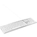 MOBILITY LAB - Teclado Mac con cable + 2 concentradores USB integrados