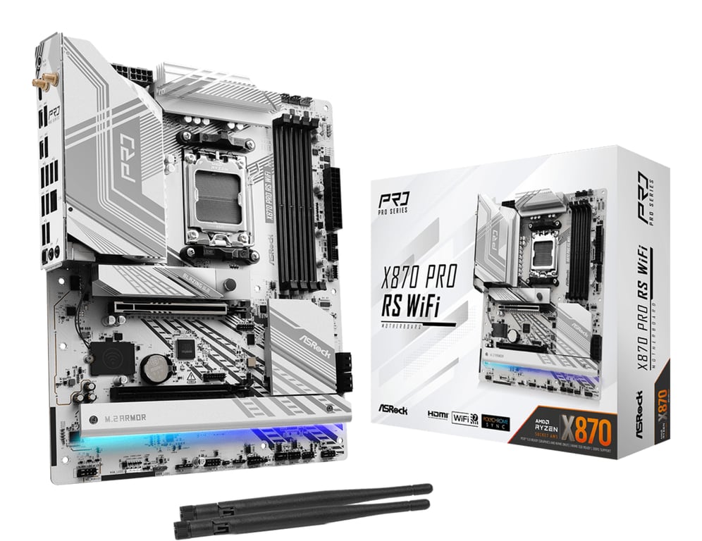 ASRock X870 Pro RS WIFI - vue 2