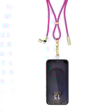Intenso Handykette als Lade- + Datenkabel USB-C bis 1,65m neon pink cable USB USB C Rosa
