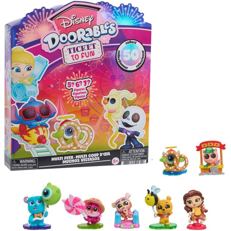Figurines à collectionner DISNEY Doorables Peek Ticket to Fun S16 5 à 7 figurines surprises Dès - vue 2