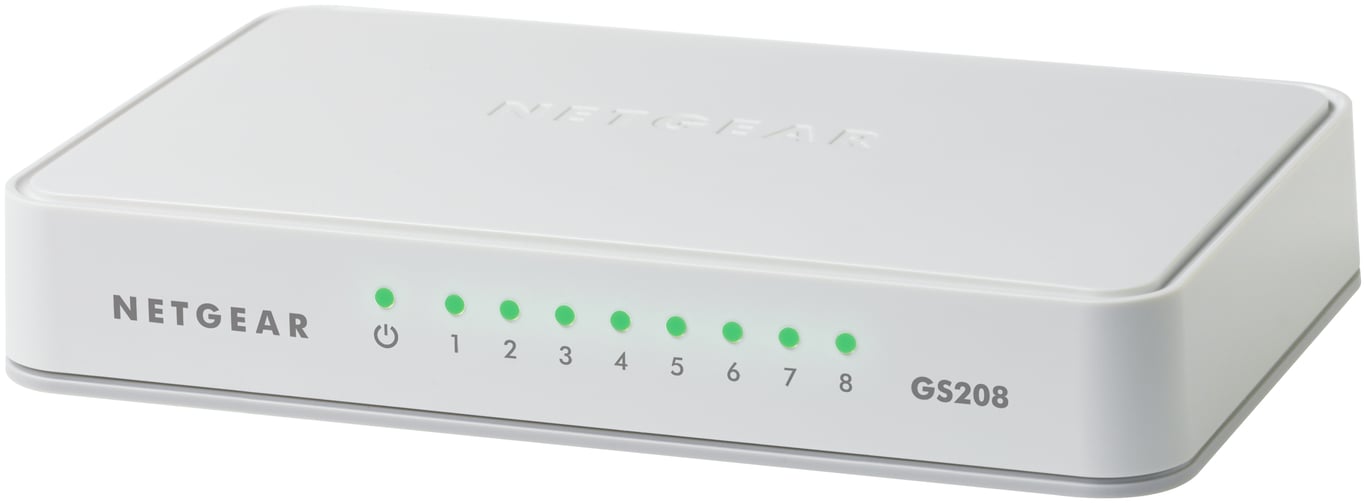 NETGEAR GS208 Non géré Gigabit Ethernet 101001000 Neuf - vue 2
