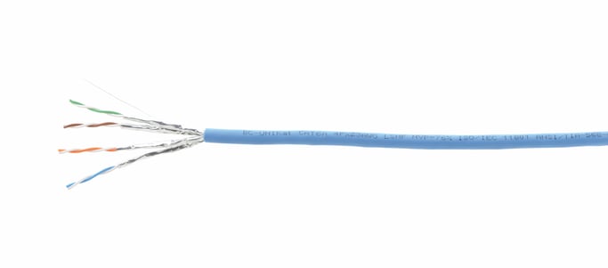 Kramer Electronics BC-UNIKAT câble de réseau Bleu 305 m Cat6a U/FTP (STP)