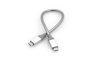 Verbatim Câble de synchronisation et de charge USB-C à USB-C USB 3.1 GÉN 2 de en acier inoxydable de 30 cm