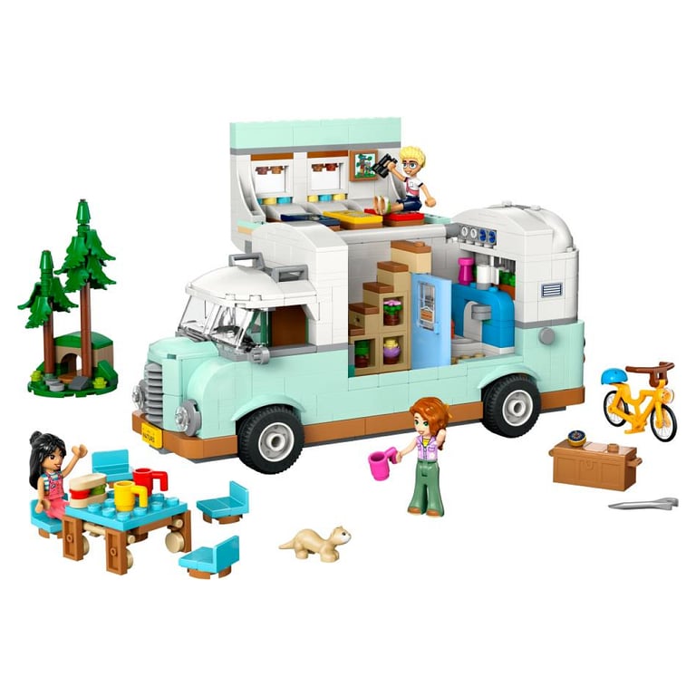 Camping-car de l'amitié LEGO Friends 42663 - Aventures de Camping pour Enfants - Neuf
