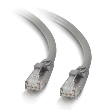 C2G Cable de conexión de red Cat5e con funda no apantallada (UTP) de 5 M - Gris