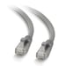 C2G Cable de conexión de red Cat5e con funda no apantallada (UTP) de 5 M - Gris