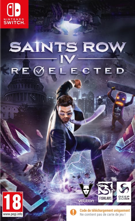 Deep Silver Code à télécharger - Saints Row IV : Re-elected - Neuf