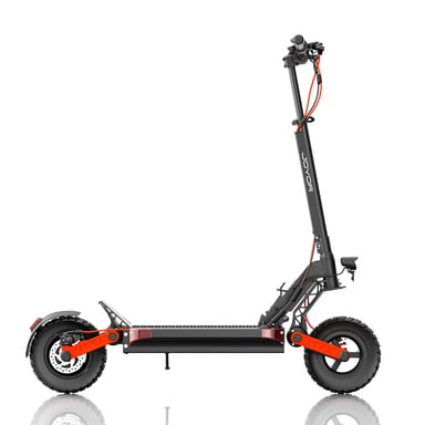 Scooter elettrico JOYOR S5-Z con luce lampeggiante - Motore 600W Batteria 48V13AH Autonomia 45KM Freni a disco - Nero