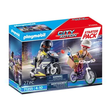 PLAYMOBIL - 71255 - Azione in città - Starter Pack Agente e ladro