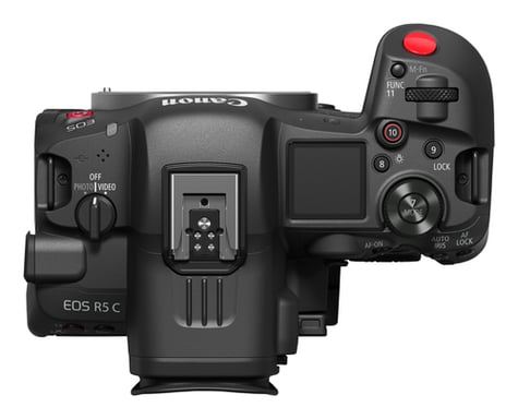 Canon EOS R5 C Cuerpo MILC 45 MP CMOS 8192 x 5464 Pixeles Negro