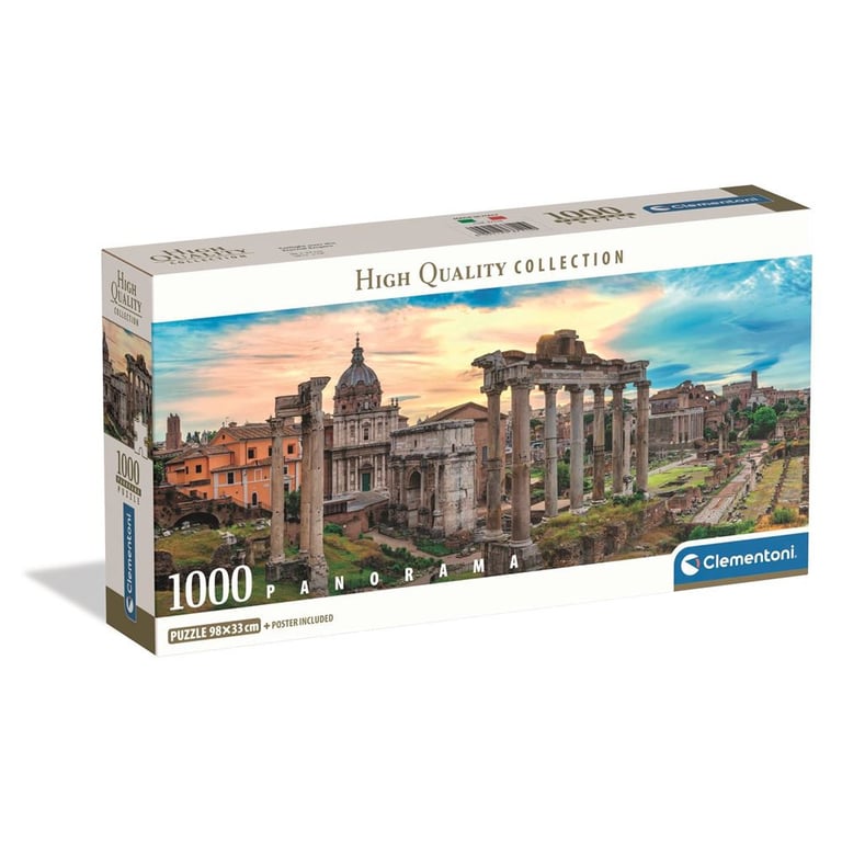 Puzzle Clementoni High Quality Twilight Over the Eternal Empire 1000 pièces Panorama Multicolore - Neuf