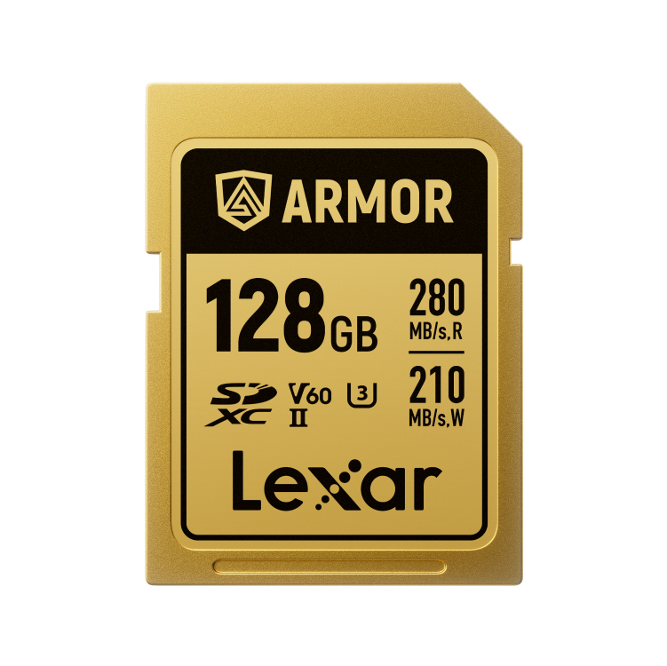 LEXAR SDXC PRO GOLD ARMOR 128 V - vue 1
