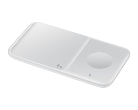 Samsung EP-P4300TWEGEU chargeur d'appareils mobiles Casques, Smartphone, Smartwatch Blanc Recharge sans fil Charge rapide Intérieure
