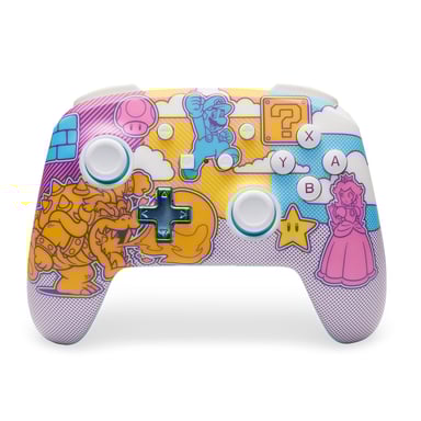 PowerA NSGP0341-01 accessoire de jeux vidéo Multicolore Bluetooth Manette de jeu Analogique/Numérique Nintendo Switch, Nintendo Switch Lite, Nintendo Switch OLED