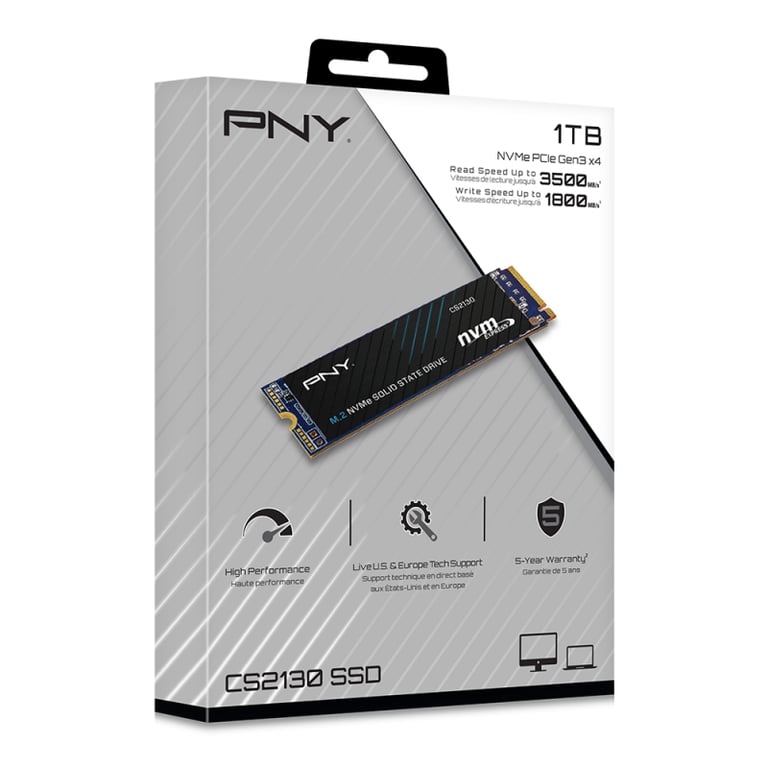 PNY CS2130 M.2 1000 Go PCI Express 3.0 3D NAND NVMe