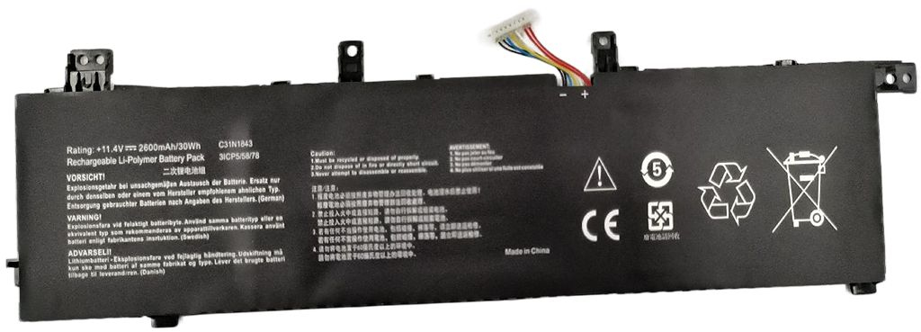 CoreParts MBXAS BA0231 composant de laptop supplémentaire Batterie Neuf