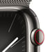 Watch Series 9 GPS + Cellulaire, boitier en acier de 45 mm avec bracelet milanais, Graphite