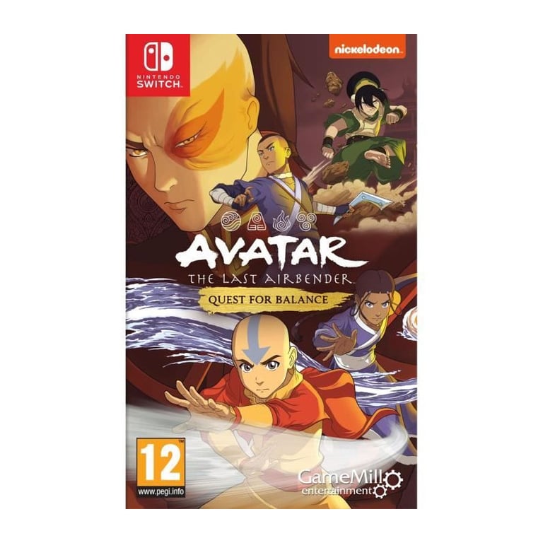 Avatar The Last Airbender Quest for Balance Nintendo SWITCH Neuf - vue 3
