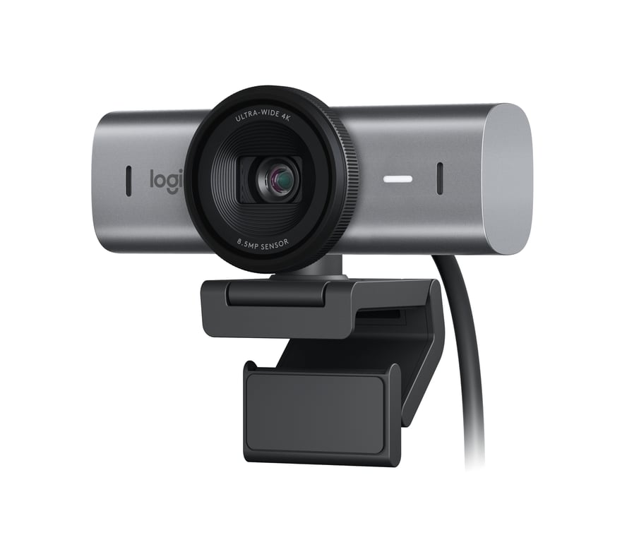 Webcam MX Brio Streaming 4K pale - vue 5