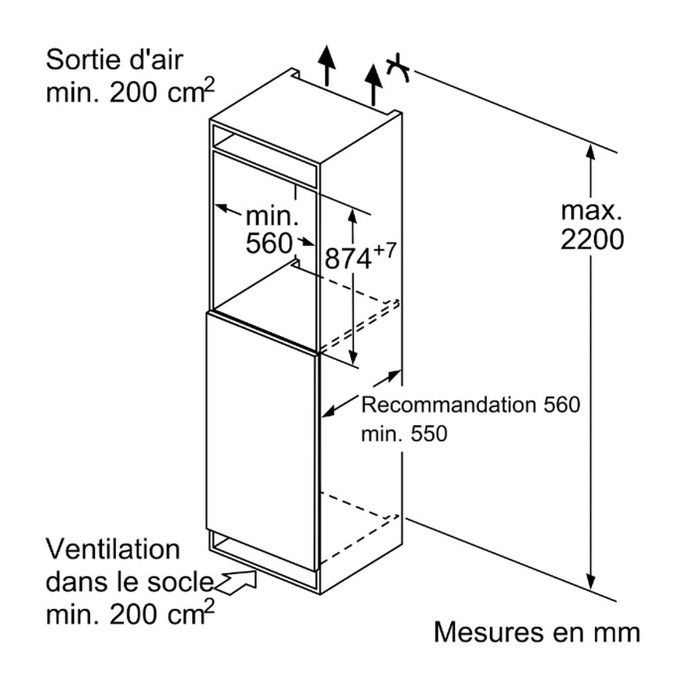 BOSCH KIL22NSE0 - vue 5