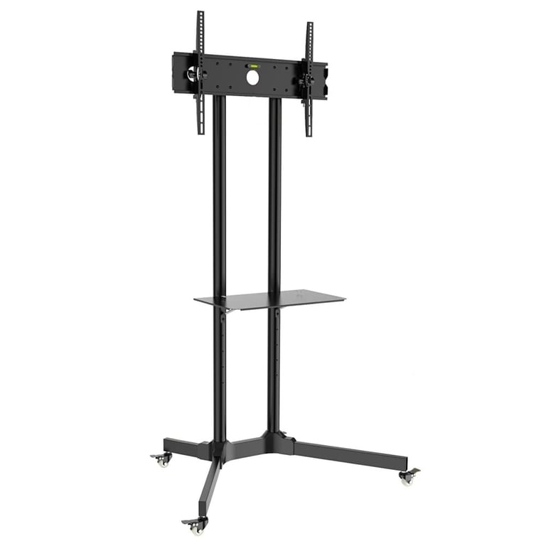 Chariot de sol Techly avec support d'étagère pour écrans LCDLEDplasma 30 65 ICA TR6