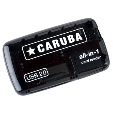 Caruba D43036 Lettore di schede di memoria USB 2.0 nero