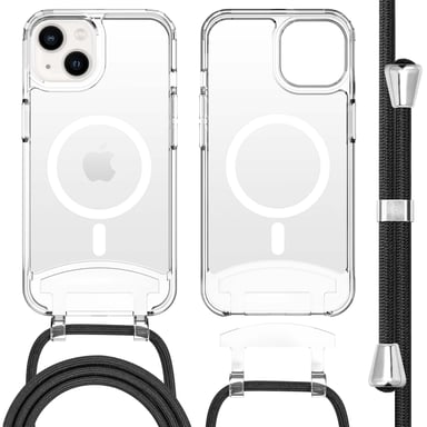 imoshion Coque MagSafe avec cordon amovible pour Apple iPhone 13 - Transparent