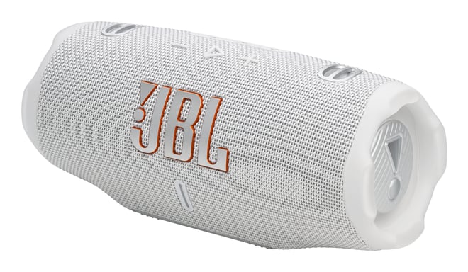 Charge 6 – Enceinte Bluetooth portable – haut-parleur – 28 heures d'autonomie – Blanc