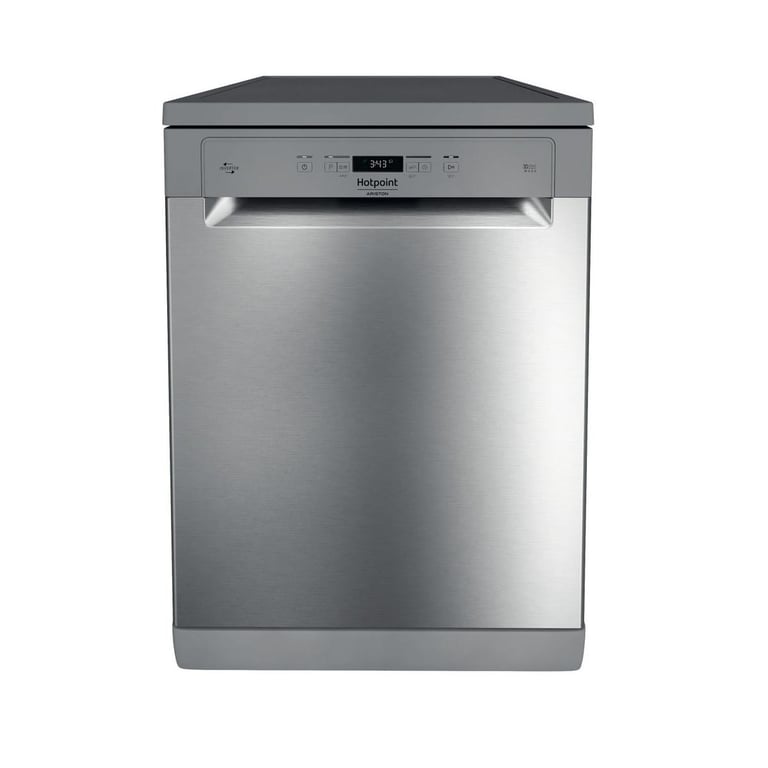 Lave vaisselle Hotpoint HFC3C41CWX 14 Couverts en acier inoxydable - vue 2