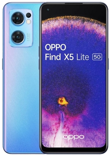 OPPO Find X5 Lite CPH2371 16,3 cm (6.43 ) Double SIM Android 12 5G USB Type-C 8 Go 256 Go 4500 mAh B