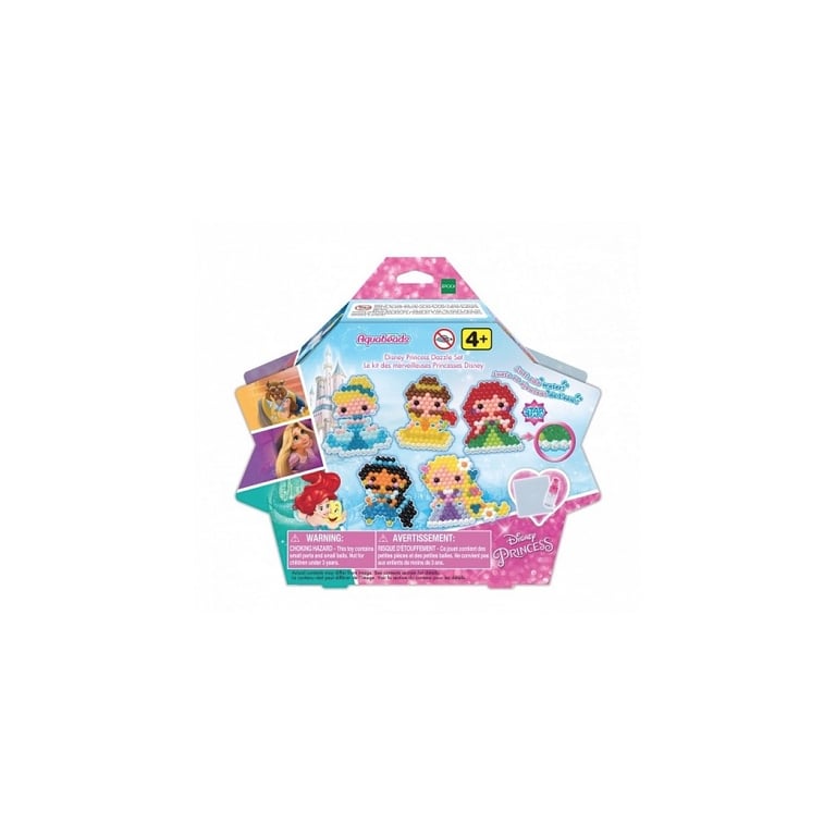 Coffret AQUABEADS 31606 – Princesses Disney avec Plus de 800 Perles Étoiles - vue 2