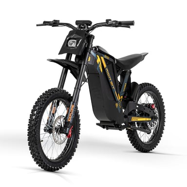 Moto de cross eléctrica RICH BIT V9 Ultra, batería de 48 V y 20 Ah, suspensión completa, neumáticos todoterreno de 17 pulgadas