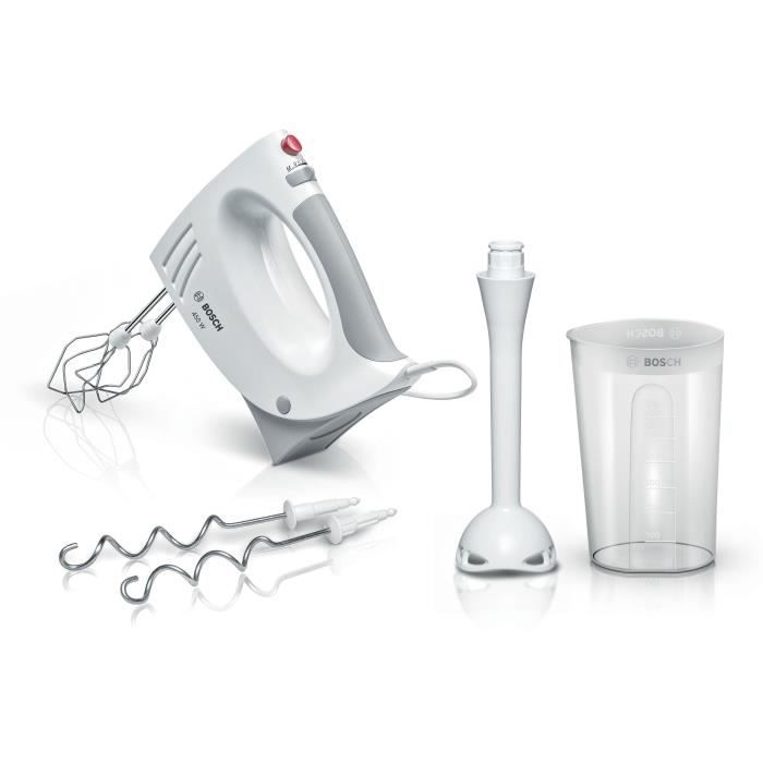 Batteur Mixeur BOSCH MFQ3540 – 450W, 5 Vitesses, Accessoires Inclus - vue 6