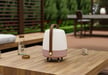 Kooduu Lite-up Play 2.0 Altavoz portátil mono Beige, Blanco, Madera 10 W