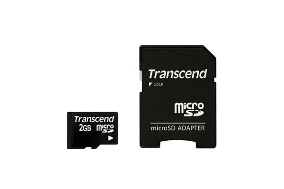 Transcend TS2GUSD 2GB MicroSD NAND Flash Memory