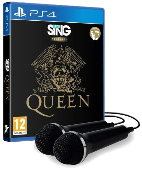 Lets Sing Queen + 2 Micros Jeu PS4