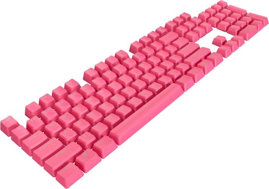Juego de 105 teclas para teclado QWERTY Corsair PBT Double-Shot Pro (rosa)