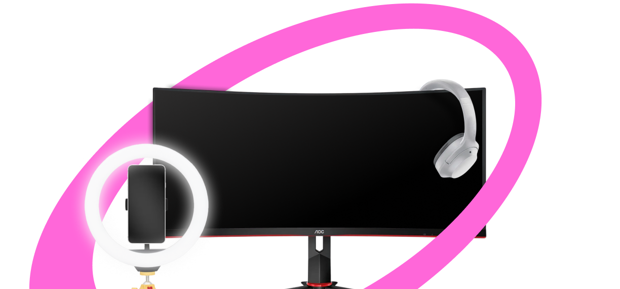 prodotti per lo streaming su pixmania.