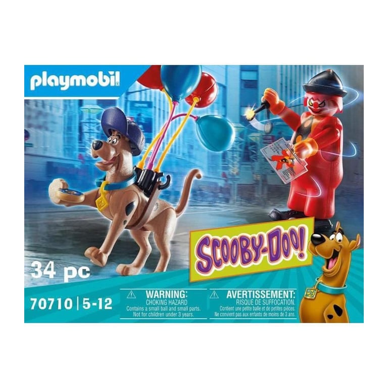 Scooby doo Avec Fantôme Du Clown 70710 Playmobil La Boite - vue 4