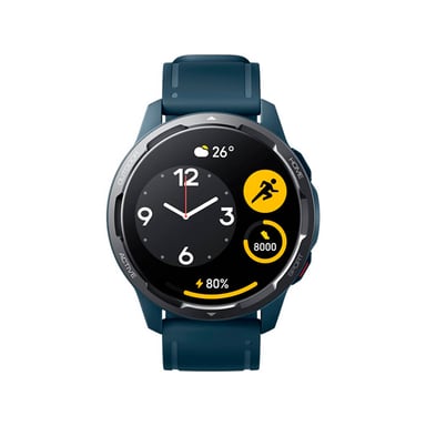 Watch S1 Active - Montre connectée (1.43'') 3,63 cm AMOLED 46 mm GPS (satellite), Bleu