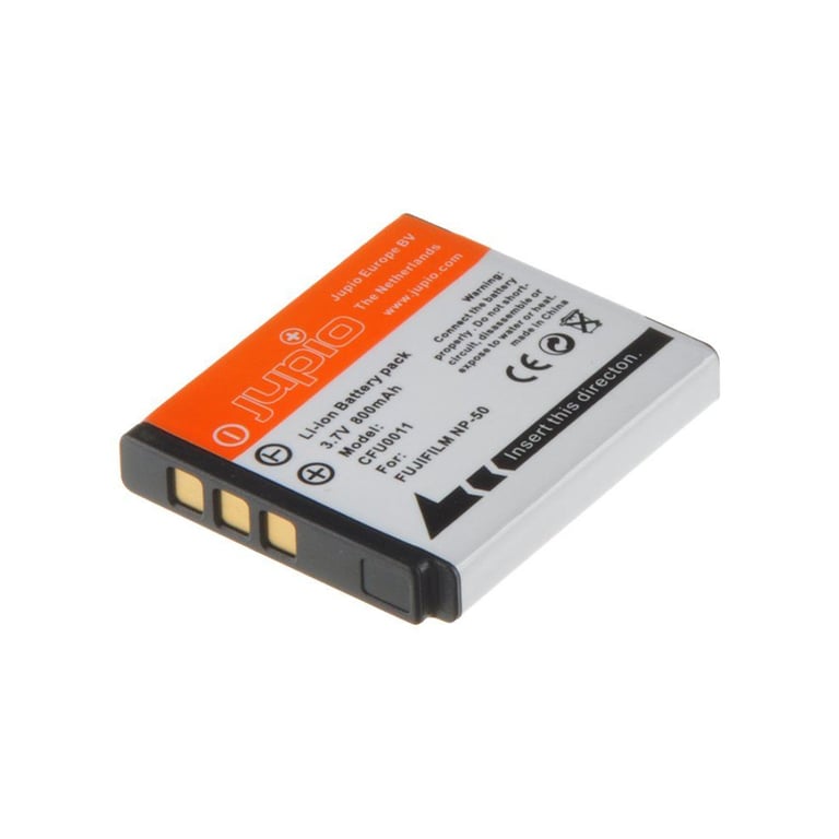 Batterie Photo JUPIO CFU 0011 COMPATIBLE – Lithium-Ion 800 mAh - vue 2