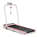 Tapis roulant Q2 Pro con corrimano, velocità 1-10 km/h - Rosa