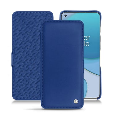 Housse cuir OnePlus 8T -  - Bleu - Cuir lisse