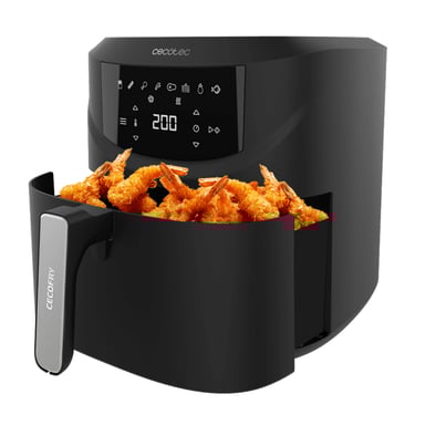 Cecotec Cecofry Absolute 7600 Unique 7,6 L Autonome 2000 W Friteuse d'air chaud Noir
