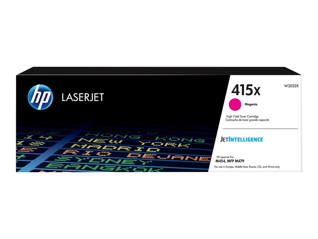 HP 415X Magenta LaserJet Toner Cartridge - Neuf