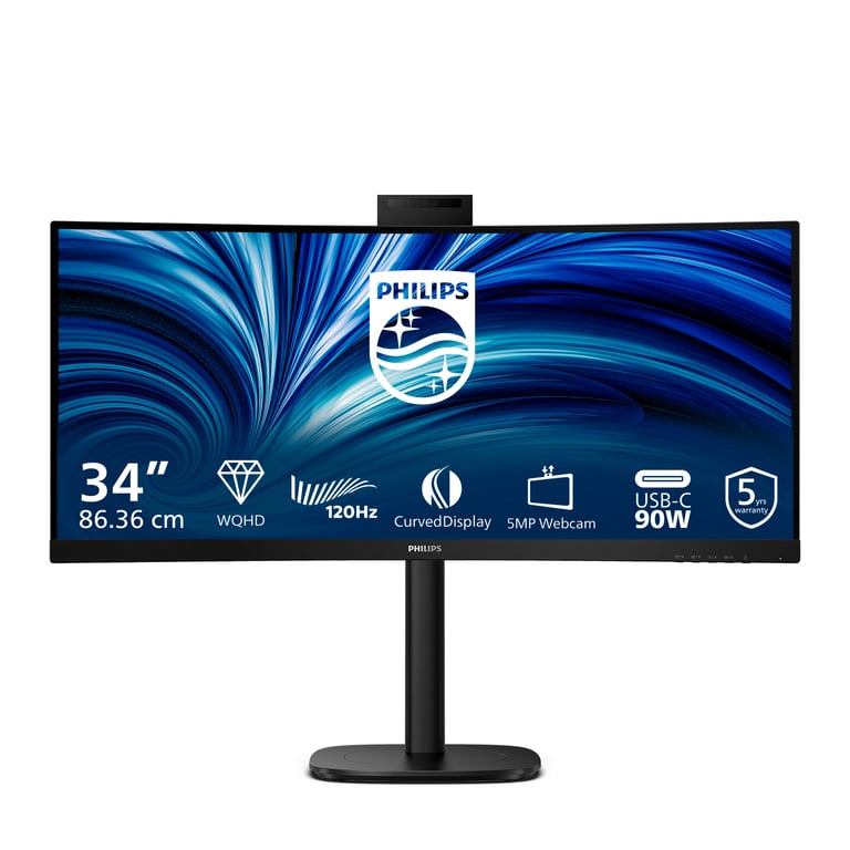 Philips 3000 series 34B2U3600CH00 écran plat de PC 86 4 cm 34 3440 x 1440 pixels Wide Quad HD LCD Neuf - vue 1