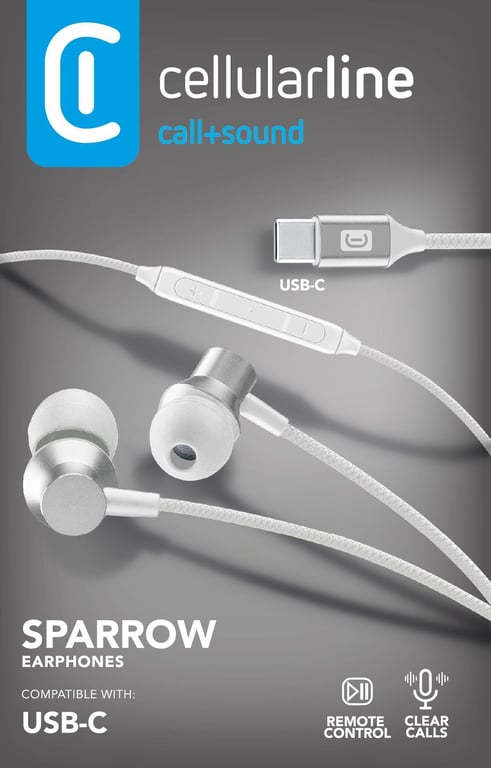 Ecouteurs Intra auriculaires Cellularline Les Écouteurs